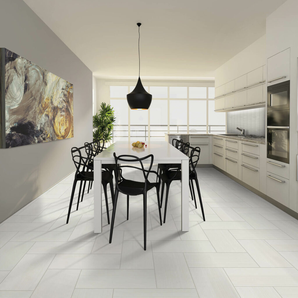 Dinning Area Tile Flooring | Mayfair Flooring